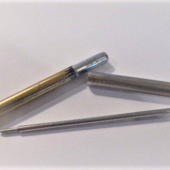 Unmarked Antique PEN & HOLDER Vintage Pen Holder Vintage Desk Cross Stylo - Picture 4 of 9